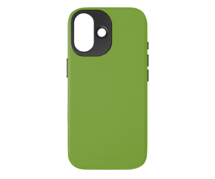 Etui do telefonów YAXO Leather Gear Slim Case MagSafe iPhone 17 Tropic Green
